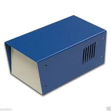 Custom sheet metal enclosure for electrical control or panel box applications.