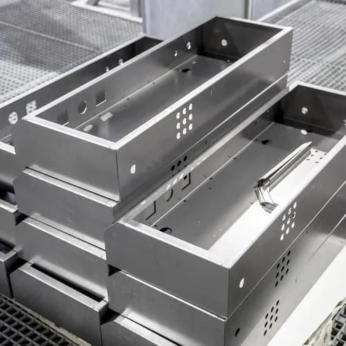 precision laser-cut metal enclosures.